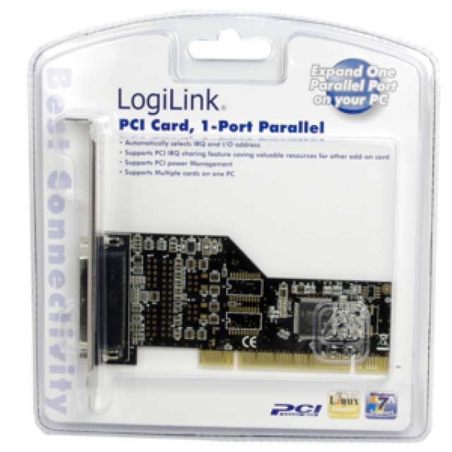 LogiLink PCI card 1-port parallel GI-pc0013